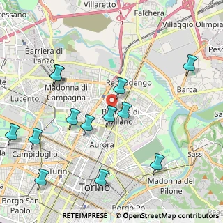 Mappa Via Pier Luigi da Palestrina, 10155 Torino TO, Italia (2.39077)