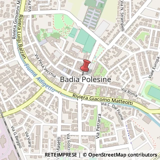 Mappa Piazza Guglielmo Marconi, 38, 45021 Badia Polesine, Rovigo (Veneto)