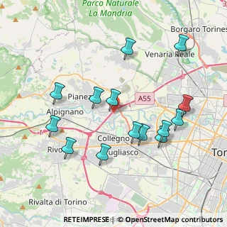 Mappa Via della croce, 10098 Torino TO, Italia (4.00143)