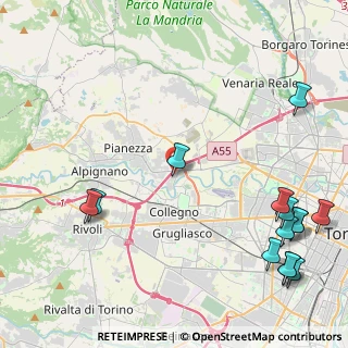 Mappa Via della croce, 10098 Torino TO, Italia (6.00643)