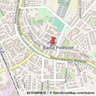 Mappa Piazza V. Emanuele II, 148, 45021 Badia Polesine, Rovigo (Veneto)