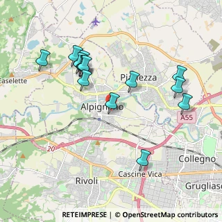 Mappa Via Don Murialdo, 10091 Alpignano TO, Italia (1.97857)