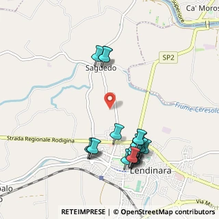 Mappa Via Lunga, 45026 Lendinara RO, Italia (1.063)