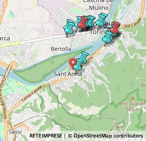 Mappa Via Torino, 10099 San Mauro Torinese TO, Italia (1.05)