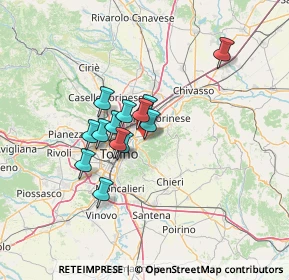 Mappa Via Torino, 10099 San Mauro Torinese TO, Italia (9.59769)