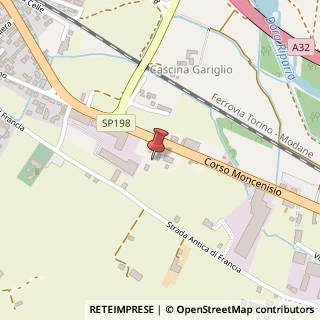 Mappa Strada Statale del Moncenisio, 45, 10057 Sant'Ambrogio di Torino, Torino (Piemonte)