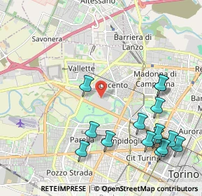 Mappa Via Carlo Pittara, 10151 Torino TO, Italia (2.516)
