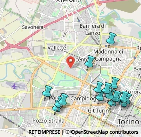 Mappa Via Carlo Pittara, 10151 Torino TO, Italia (2.70647)