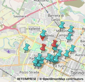 Mappa Via Carlo Pittara, 10151 Torino TO, Italia (2.087)