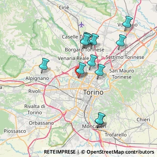 Mappa Via Carlo Pittara, 10151 Torino TO, Italia (7.58)