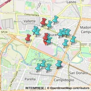 Mappa Via Carlo Pittara, 10151 Torino TO, Italia (0.8655)
