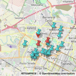 Mappa Via Carlo Pittara, 10151 Torino TO, Italia (2.087)