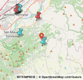 Mappa Strada Provinciale, 10090 Gassino torinese TO, Italia (5.81091)