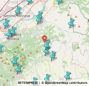 Mappa Strada Provinciale, 10090 Gassino torinese TO, Italia (6.169)