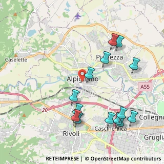 Mappa Corso Torino, 10091 Alpignano TO, Italia (2.315)