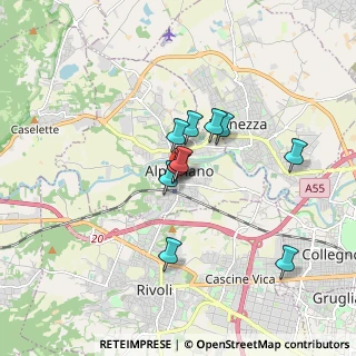 Mappa Corso Torino, 10091 Alpignano TO, Italia (1.21091)