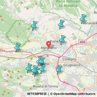 Mappa Via San Martino, 10091 Alpignano TO, Italia (4.77)