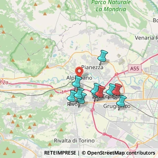Mappa Corso Torino, 10091 Alpignano TO, Italia (3.26)