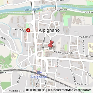 Mappa Via Armando Diaz,  2, 10091 Alpignano, Torino (Piemonte)