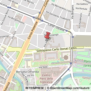 Mappa Via Viterbo, 75, 10149 Torino, Torino (Piemonte)