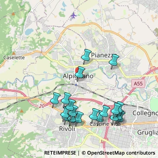Mappa Via Tallone, 10091 Alpignano TO, Italia (2.38)