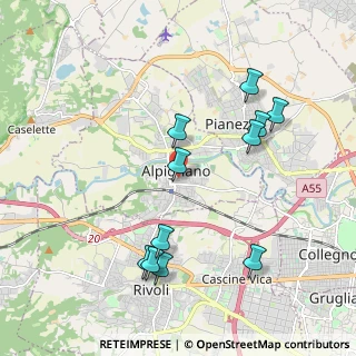 Mappa Via Tallone, 10091 Alpignano TO, Italia (2.05)