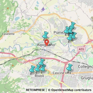 Mappa Via Tallone, 10091 Alpignano TO, Italia (2.31833)