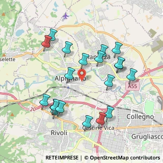 Mappa Via Caduti Libertà, 10091 Alpignano TO, Italia (2.024)
