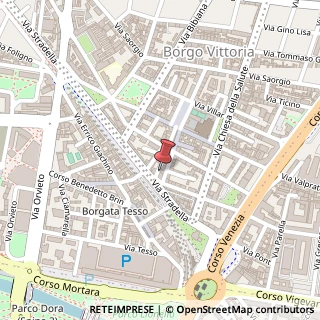 Mappa Via Marchese Visconti, 4, 10147 Torino, Torino (Piemonte)