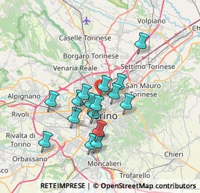 Mappa Via Marchese Visconti, 10147 Torino TO, Italia (5.70313)