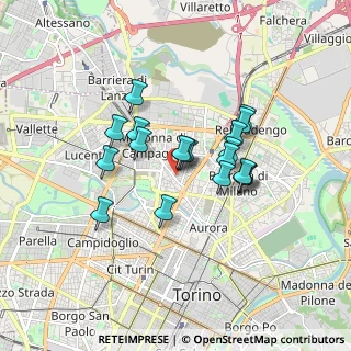 Mappa Via Marchese Visconti, 10147 Torino TO, Italia (1.32789)