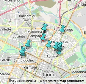 Mappa Via Marchese Visconti, 10147 Torino TO, Italia (1.48667)