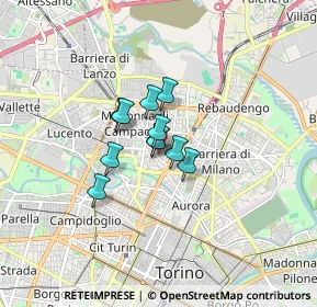 Mappa Via Marchese Visconti, 10147 Torino TO, Italia (0.88727)