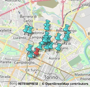 Mappa Via Marchese Visconti, 10147 Torino TO, Italia (1.184)