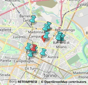 Mappa Via Marchese Visconti, 10147 Torino TO, Italia (1.28357)