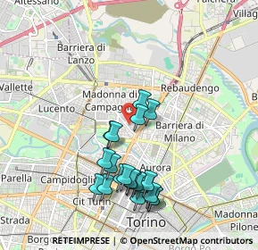 Mappa Via Marchese Visconti, 10147 Torino TO, Italia (1.883)