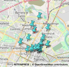 Mappa Via Marchese Visconti, 10147 Torino TO, Italia (1.7935)