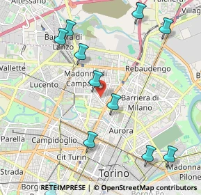 Mappa Via Marchese Visconti, 10147 Torino TO, Italia (2.73083)