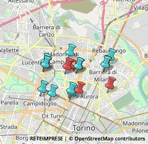 Mappa Via Marchese Visconti, 10147 Torino TO, Italia (1.31353)
