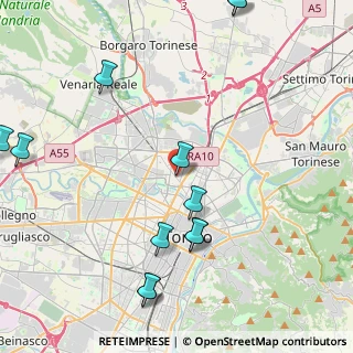 Mappa Via Marchese Visconti, 10147 Torino TO, Italia (5.49917)