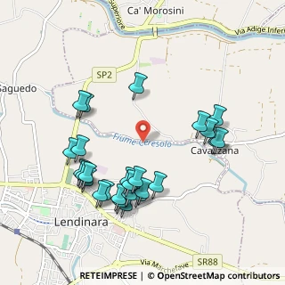 Mappa Via Arzaron, 45020 Lendinara RO, Italia (1.04231)