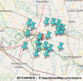 Mappa 26040 Pieve D'olmi CR, Italia (11.3825)