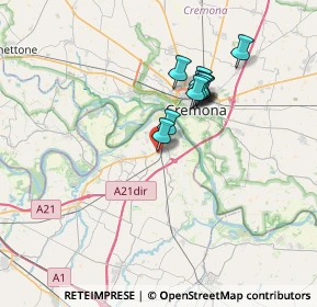 Mappa Via Bellina, 29010 Castelvetro Piacentino PC, Italia (5.39909)