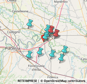 Mappa Via Bellina, 29010 Castelvetro Piacentino PC, Italia (10.02769)