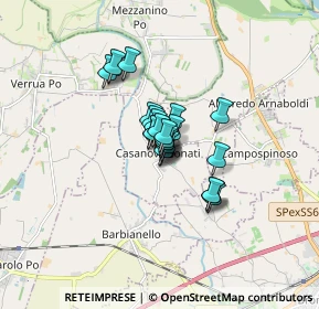 Mappa Via Giuseppe Mazzini, 27041 Casanova Lonati PV, Italia (0.84)
