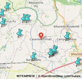 Mappa Via Giuseppe Mazzini, 27041 Casanova Lonati PV, Italia (2.74385)