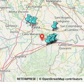 Mappa Via Giuseppe Mazzini, 27041 Casanova Lonati PV, Italia (9.2125)