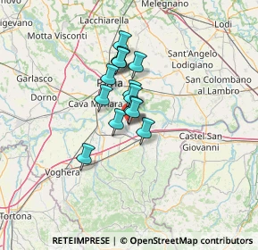 Mappa Via Giuseppe Mazzini, 27041 Casanova Lonati PV, Italia (8.29786)