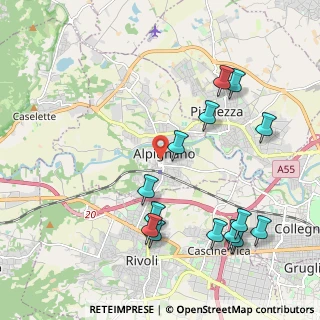 Mappa Via Brigate Partigiane, 10091 Alpignano TO, Italia (2.35214)