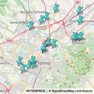 Mappa Via Châtillon, 10155 Torino TO, Italia (4.59833)
